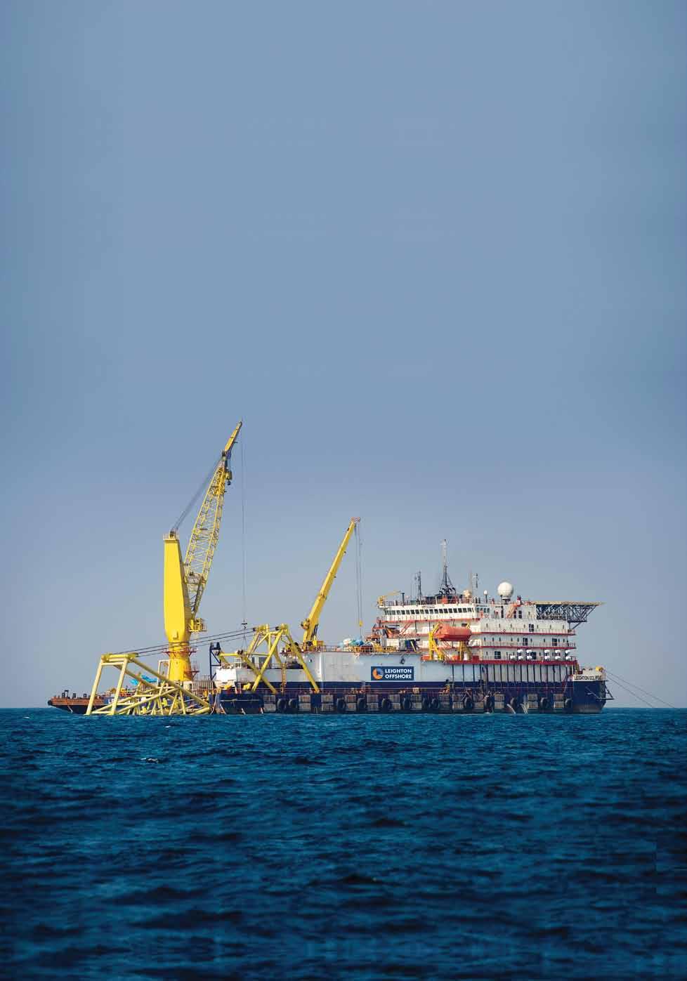 LIFE OF FIELD SOLUTIONS - ONSHORE AND OFFSHORE Leighton Offshore has the capability to take on the most