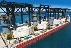 OFFSHORE TERMINAL LOADING AND OFF-LOADING SYSTEMS Leighton has extensive experience and expertise in engineering, installation, commissioning, operation and maintenance of SPM systems.
