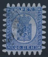 ...scott U$240 906 8 #6-10 1866-74 5p to 40p Coat of Arms, group of five different used denominations.
