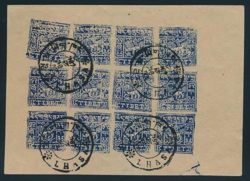 In all likelihood these were printed in the late 1950s after the Tibetan Post Office stopped carrying mail, but before it was officially closed by the Chinese.