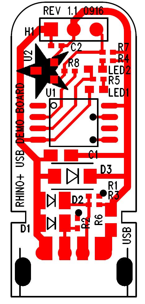 2.7. Rhino+ PCB Layout Figure 19.