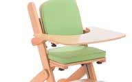4.4 Wooden therapy table The wooden therapy table is available in two versions: an attachable version(a) and a large, attachable version with edge (B).