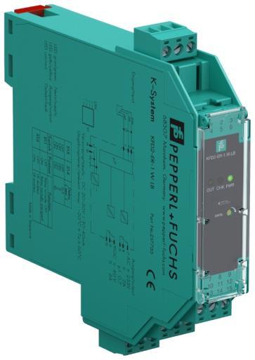 Contact Protection Relay KF..-ER-1.6, Rail-mounted Analogue Technical details KFA6-ER-1.6 KFD2-ER-1.6 Supply voltage AC 207 V... 253 V, 45 Hz.
