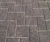 brown paver tile - top flamed -