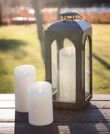 50 Plastic 9 Outdoor Pillar 3½ W.x9 H. Craft photobox. 8 41993 10011 3 / MOQ: 4 / 34310 Wholesale: $26.00 FUNCTION: Use as a flameless candle or as a flameless candle & water fountain simultaneously.