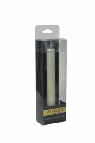 Wax Ivory Smooth 5 Pillar Remote-ready. 3¼ W.x5 H. 0 26602 59124 1 MOQ: 2 / 59124 Wholesale: $17.