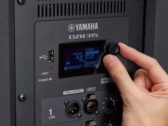 DZR35 DZR35-D DZR5 DZR5-D DZR DZR-D DZR0 DZR0-D Yamaha DSP: Intelligent Processing for Consistent Clarity and Power Sign of the Times The culmination of all Yamaha s accrued sound reinforcement,