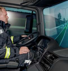 For more driving experience and improved safety, Rosenbauer offers a world-class simulation system with ERDS to optimally practice driving and blue light operations.