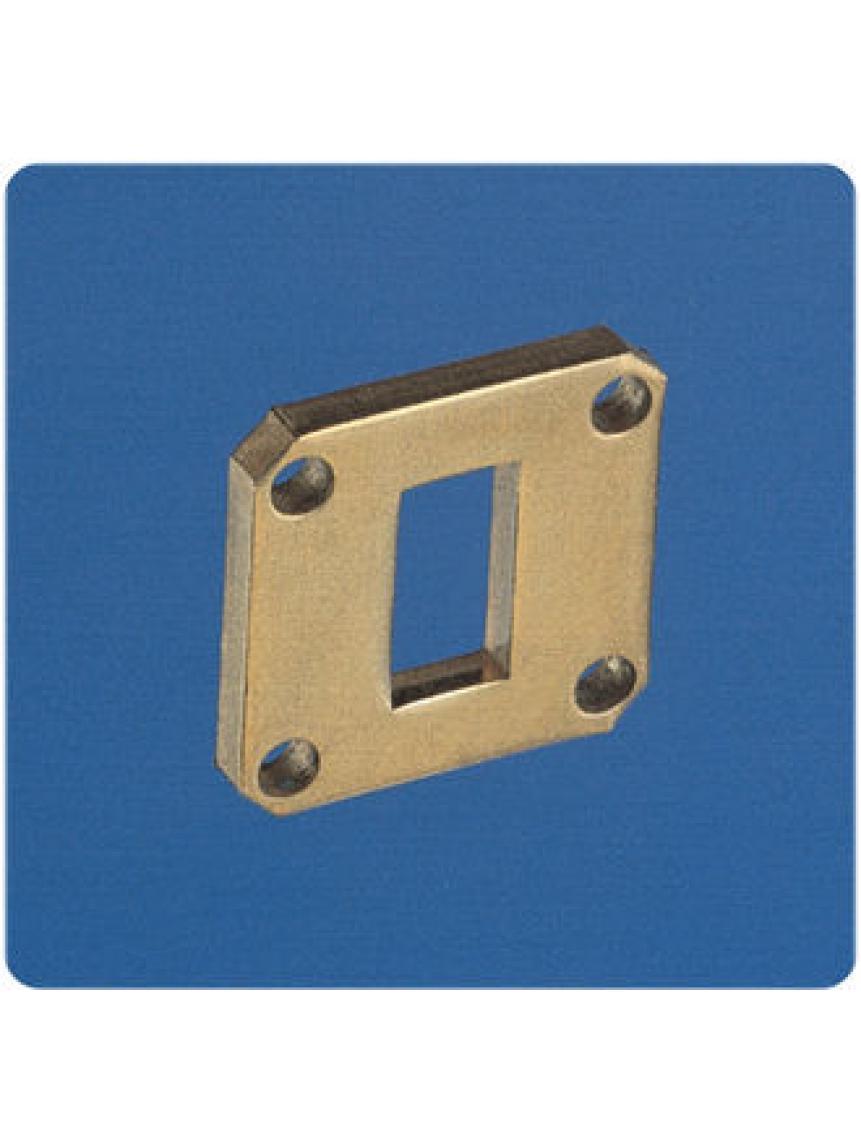 WAVEGUIDE SECTIONWR 42. Made of brass. L = 240 mm (length suiting parabolic dish antenna). Frequency range: 18-26.5 GHz.