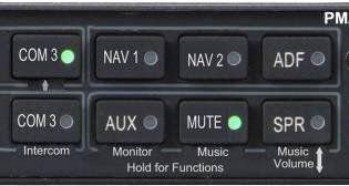 3.11 Smart Function Keys (SFK) PS Engineering With Virtual Tech Support, the configuration process is self-directed. SFK annunciations are heard by the pilot and copilot positions only.