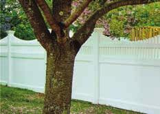 Accessories & Hardware Solutions Federation Post Top & Trim Cap shown on Arrowwood Ball Post Top & Butterfly Scrolls shown on Marble Heavy Duty Contemporary Gate Hinge shown on vinyl ActiveYards is
