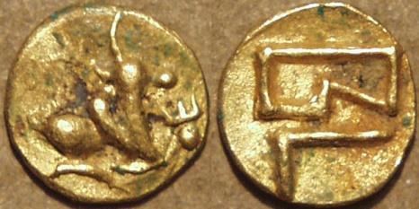 Coins of the Eastern Gangas ruler Anantavarman Chodaganga Pankaj Tandon 1 Attributing the coins of the Eastern Gangas is a difficult task because the coins do not name the ruler, but only are dated