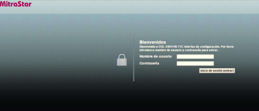 Puertos telefónicos FXS puerto RJ-11(6p2c) *1 puerto con un espesor mínimo de oro de 30μ Color: Gris, Gris frío 3U (mate) 3. Configurations Step1: In your browser, go to http://192.168.1.1, the following screen appears, enter the default username and password: admin/admin and click Login.