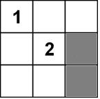 Which three pieces can be joined together to form a square? (A) 1, 3, and 5 (B) 1, 2, and 5 (C) 1, 4, and 5 (D) 3, 4, and 5 (E) 2, 3, and 5 12.
