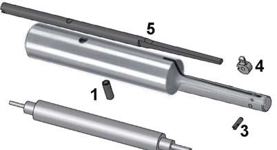 Choose the tool that best fits the hole diameter. 2. Choose the blade that best fits the hole geometry. 3. Choose the spring that best fits the material.