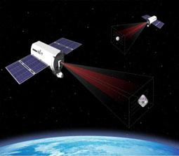Orbital Infrastructure Rendezvous & Servicing XSS-11 Lidar (USAF) MDA / Optech Rendezvous Lidar provided