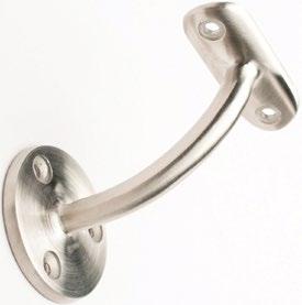square and rectangular tube w Suggested fasteners: Saddle to handrail, round type: QS-111 part # 94.0511.516.