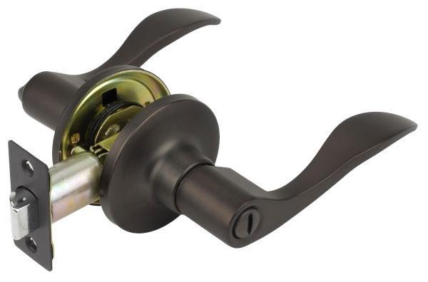 Features include a elegant exterior handleset, adjustable latch, 10 year mechanical warranty and a Schlage 5 pin compatible keyway.