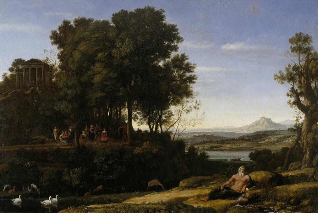 Claude Lorrain Landscape with Apollo and the Muses 17th Century By the 17th century people no