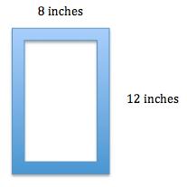 COMMON CORE MATHEMATICS CURRICULUM Lesson 2 7 4 2. Sue wants to make two picture frames with lengths and widths that are proportional to the ones given below.