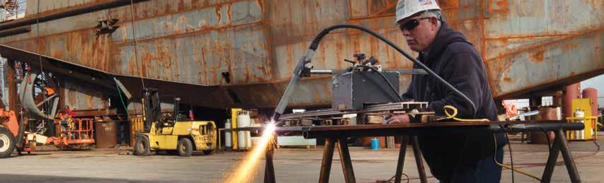 We switched from oxyfuel to plasma cutting, and instantly realized the benefits of the faster cutting speed, cleaner cutting, and increased accuracy with