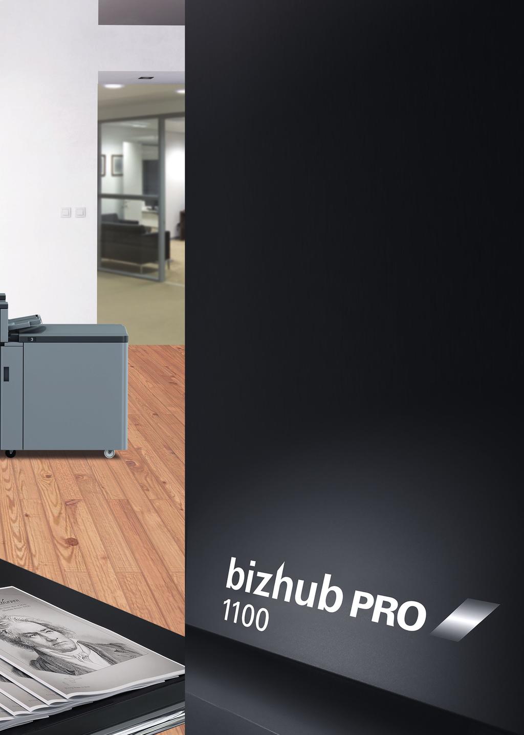 Productivity and operability support a variety of demands, from in-house printing to professional printing services bizhub PRO 1100 possesses the reliability and high precision required of on-demand
