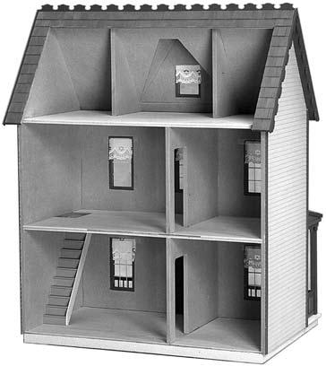 This Dollhouse will last for years, even generations, if heirloom care and attention is given during assembly. Take your time and read the instructions completely.