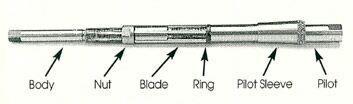 3 Aligning Reamers A pilot is used to align the reamer when two holes must be reamed in line with each other Many Aligning Reamers use a "floating" tapered pilot sleeve.