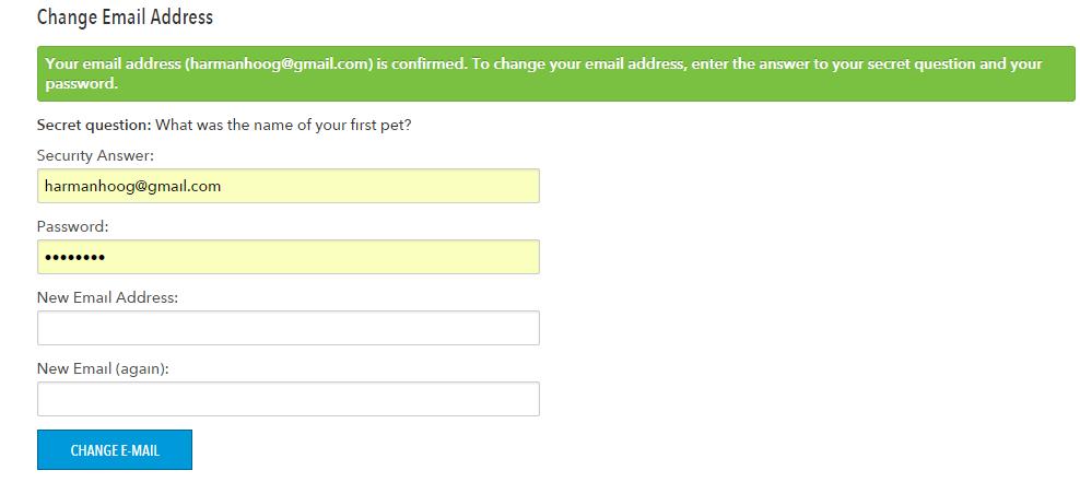 If you cannot answer the questions asked, just leave those sections blank. Exercise 1: Fill out your profile.