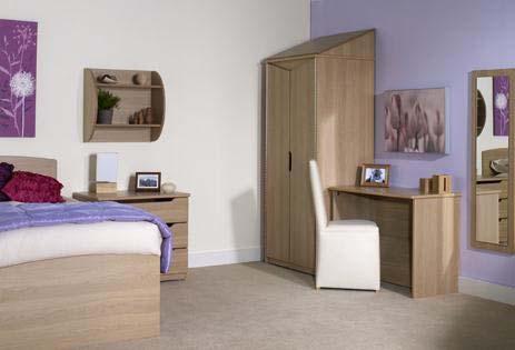 INDI STRUCT Bedroom The INDI STRUCT Bedroom Range meets the demands of most challenging environments while its design and finish helps to allow you to create the homely feel that is so important for
