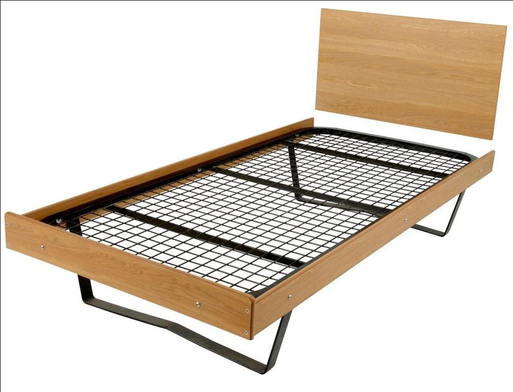 Skid bed with frame Metal skid bed with three sided frame (headboard