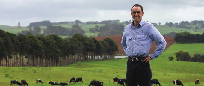 Lay of the land: Dr James Hills, from the Tasmanian Institute of Agriculture (TIA), is using sensor technology to improve agricultural outcomes.