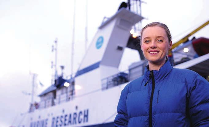 Rock solid: Dr Jo Whittaker s research interests are in the field of plate tectonics, geophysics and geology specifically looking at the formation and evolution of continental margins and oceanic