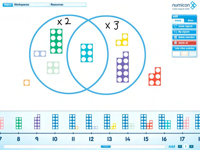Getting Started Guide page 9 of 10 Sorting Rings Number rods, numeral pad, pegs, shapes, pictures, subtraction covers, spinners, coins, words, symbols, fractions Select either a single ring or double