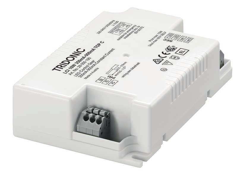 EL Product description Fixed output built-in LED Driver Constant current LED Driver Output current settable 35 9 ma Max.