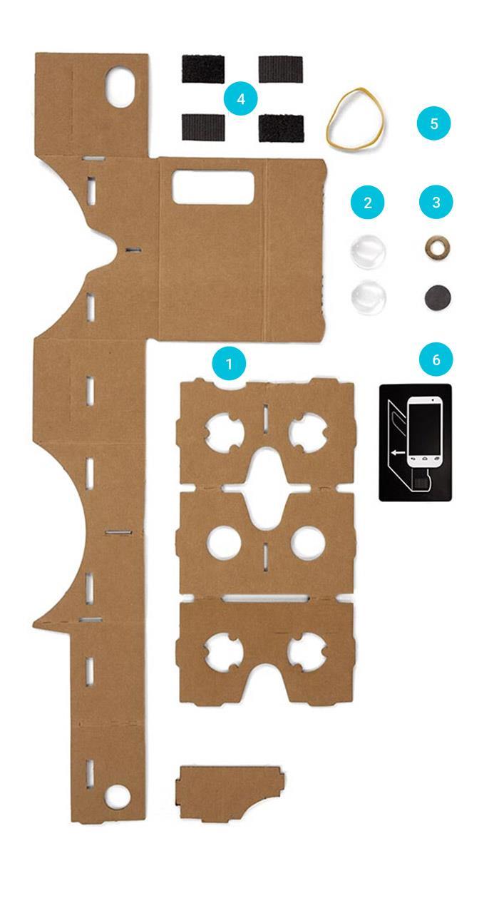 Through pairing Google Cardboard with a compatible smart phone, one can