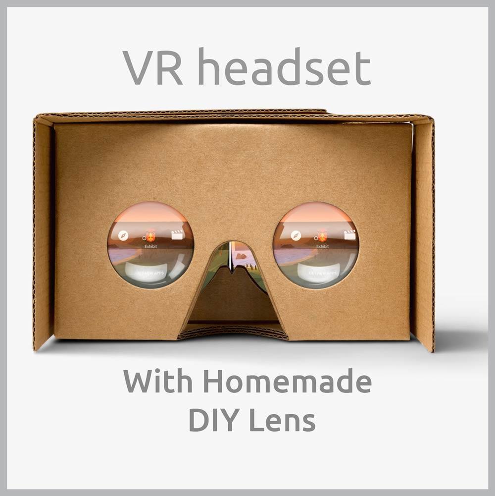 3. DIY -Virtual Reality Viewer Under $5.00 each once you get supplies Required Materials 1. Google Cardboard templates 2. Scissors 3. Exacto knife (stencil cutter) 4. Glue 5.