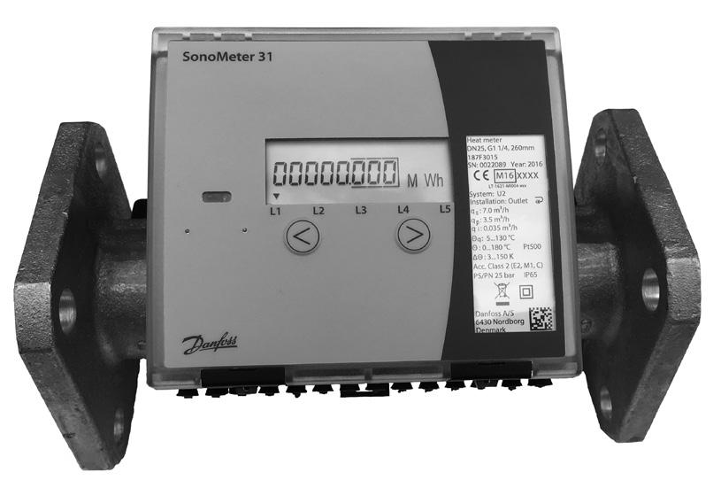 SonoMeter 31 Energy Meters Description MID examination certificate no.