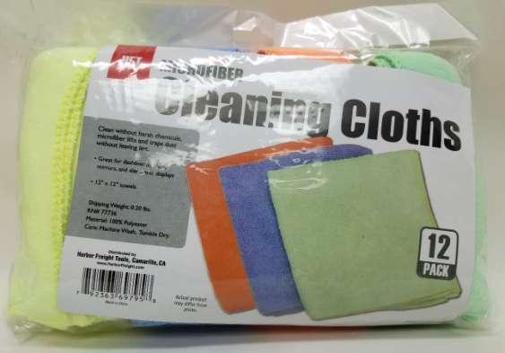 com) Microfiber Clothes will help clean up the sanding dust,