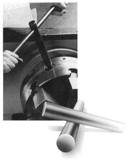 Band Sawing Sections of VESPEL five inches thick can be cut on a band saw without coolant, using a sharp 10 teeth/inch blade with standard set. Finer blades can be used for cutting thinner sections.
