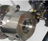 Machining capacity More powerful revolving motor is adapted to improve the productivity.
