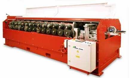 Roller former QuadFlex On the basis of the successful developments to the Quadro profiling system, the QuadFlex was developed as a flexible profiling unit for various profiles.