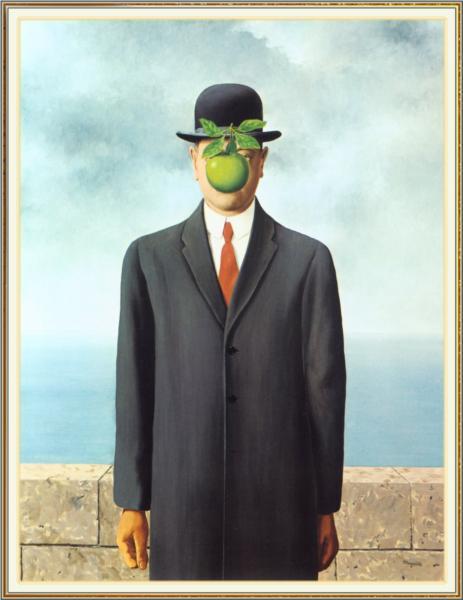 The Son of Man Painted by: Rene Magritte In: Brussels, Belgium When: 1964 You can t see it!