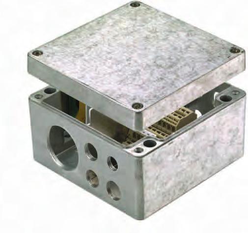Aluminium enclosures The -Series of enclosures offers excellent resistance in industrial and transport environments.