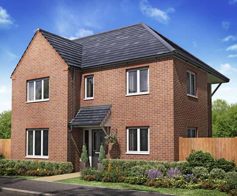 THE GROVES The Stroud 4 bedroom home This 4 bedroom family home combines style with practicality and flexible family space.