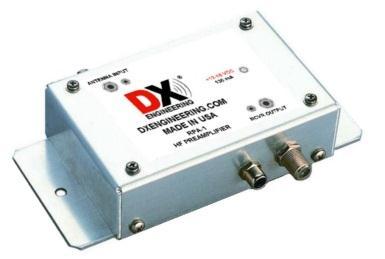Optional Items DXE-ARAV3-1P - Active Receive Antennas w/ Internal Disconnect Relay DX Engineering s Active Receive Antenna Systems offer excellent receiving performance from 100 khz to 30 MHz using a