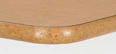 plywood core (with bookrack) N240NBRPL - High-pressure laminate with plywood core (no bookrack) N270BR - High-pressure
