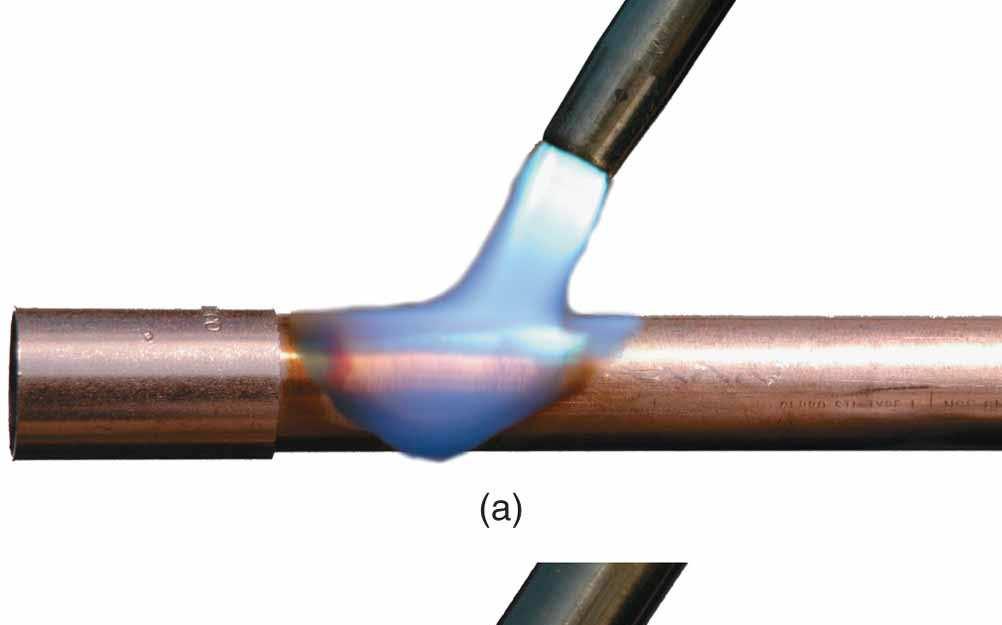 Figure 16-23 (a) Begin heating