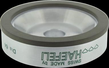 27.9.2016 2-16 6A2 Diamond Cylindrical cup wheel Resin ceramic bond For tool grinding and other applications. Cool grinding with low grinding pressure. For wet and dry grinding.