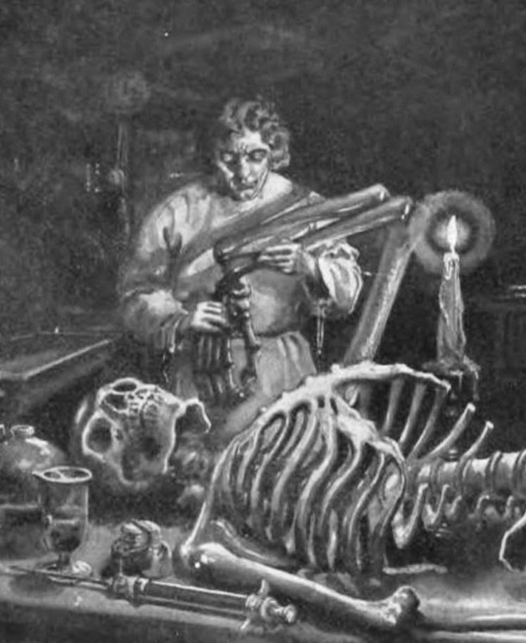 In Mary Shelley s original story, Victor Frankenstein was a science student with a secret project. He built a person out of dead body parts and brought it to life.